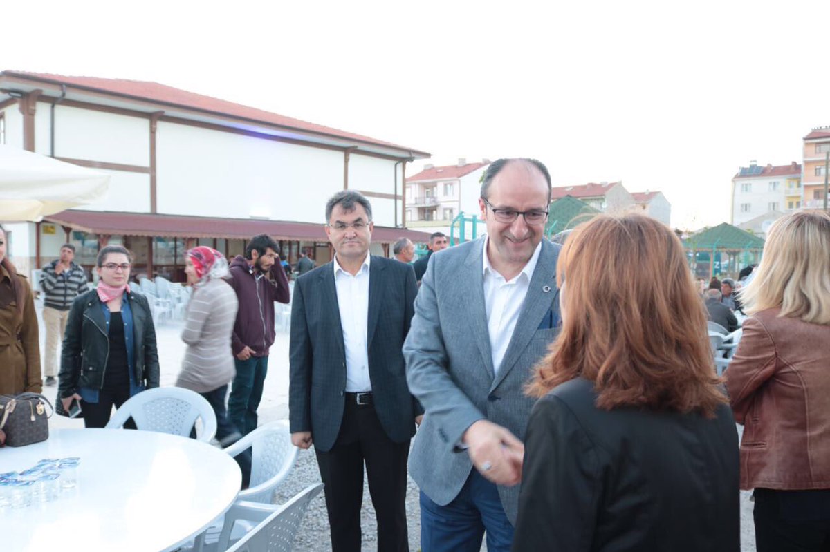 Çifteler İlçe Belediyemizin düzenlediği iftar programına katıldık.