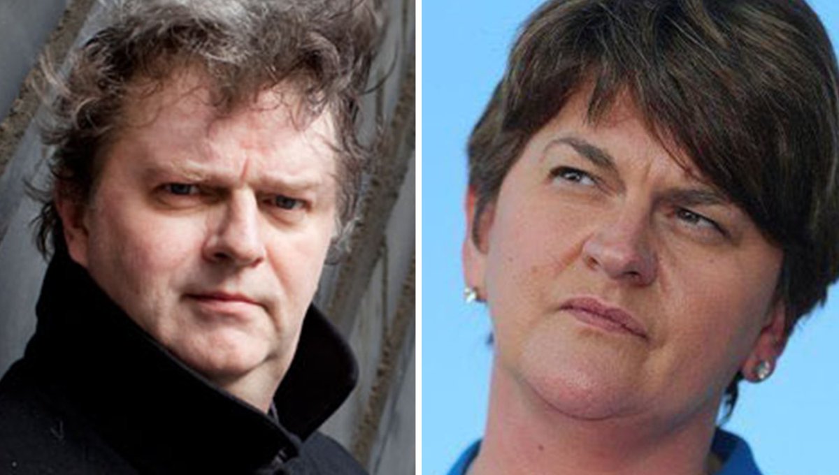 GHROxfordshire's tweet photo. Should Arlene Foster step down as captain on Have I Got News For You? https://t.co/JsOhde73Kt