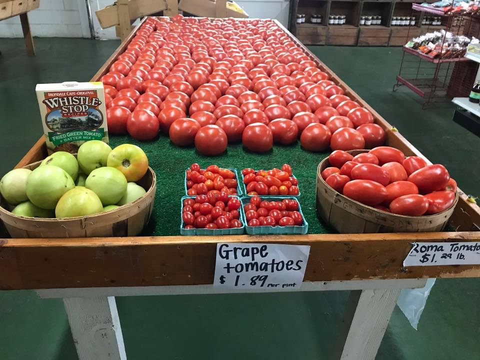 Need tomatoes? We've got 'em. And they are really good! Visit our retail locations today!