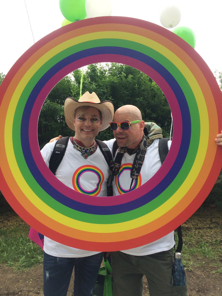 Great day celebrating Pride! <a href="/ECamlop/">Enrique Camacho</a> <a href="/MathesonMandi/">@Mandi_Matheson</a>