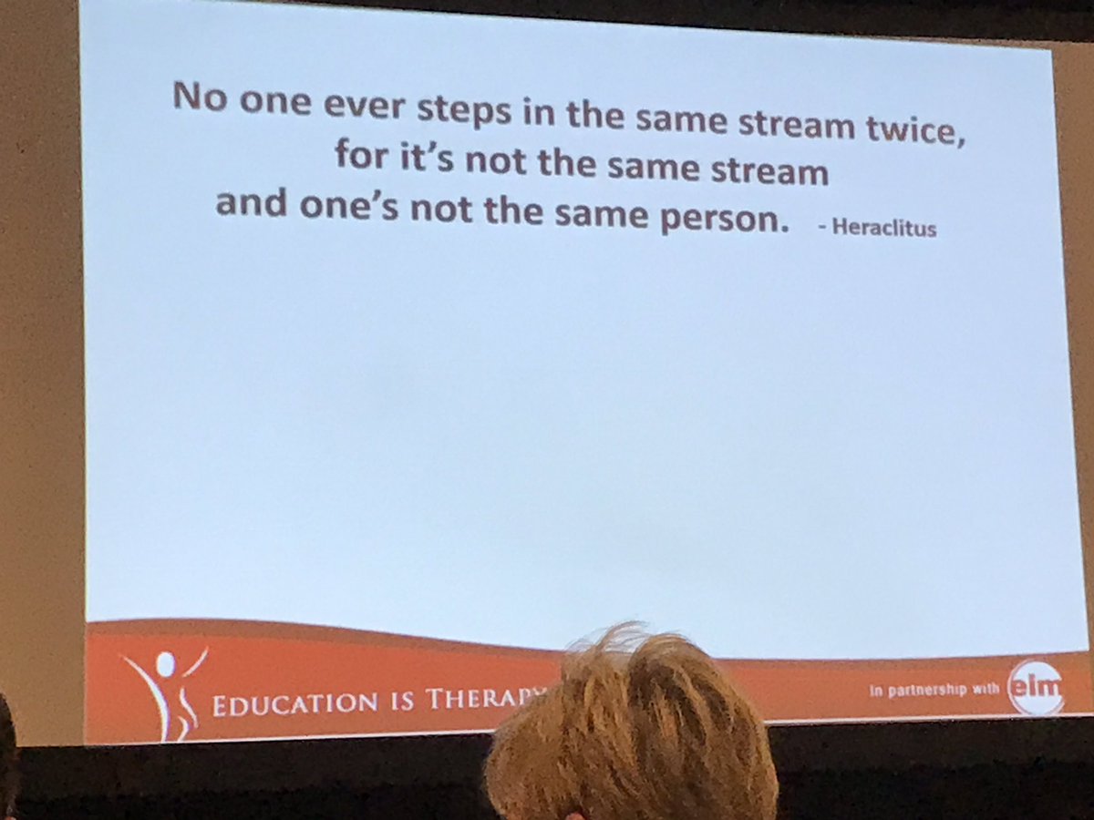 RBraudyPT's tweet photo. Pain, stress, &amp; depression- by @SteveSchmidtSES  at the #ispi2017  conference. Great quote to end a fantastic day. #pain #physiotherapy https://t.co/roWY7UVQNj