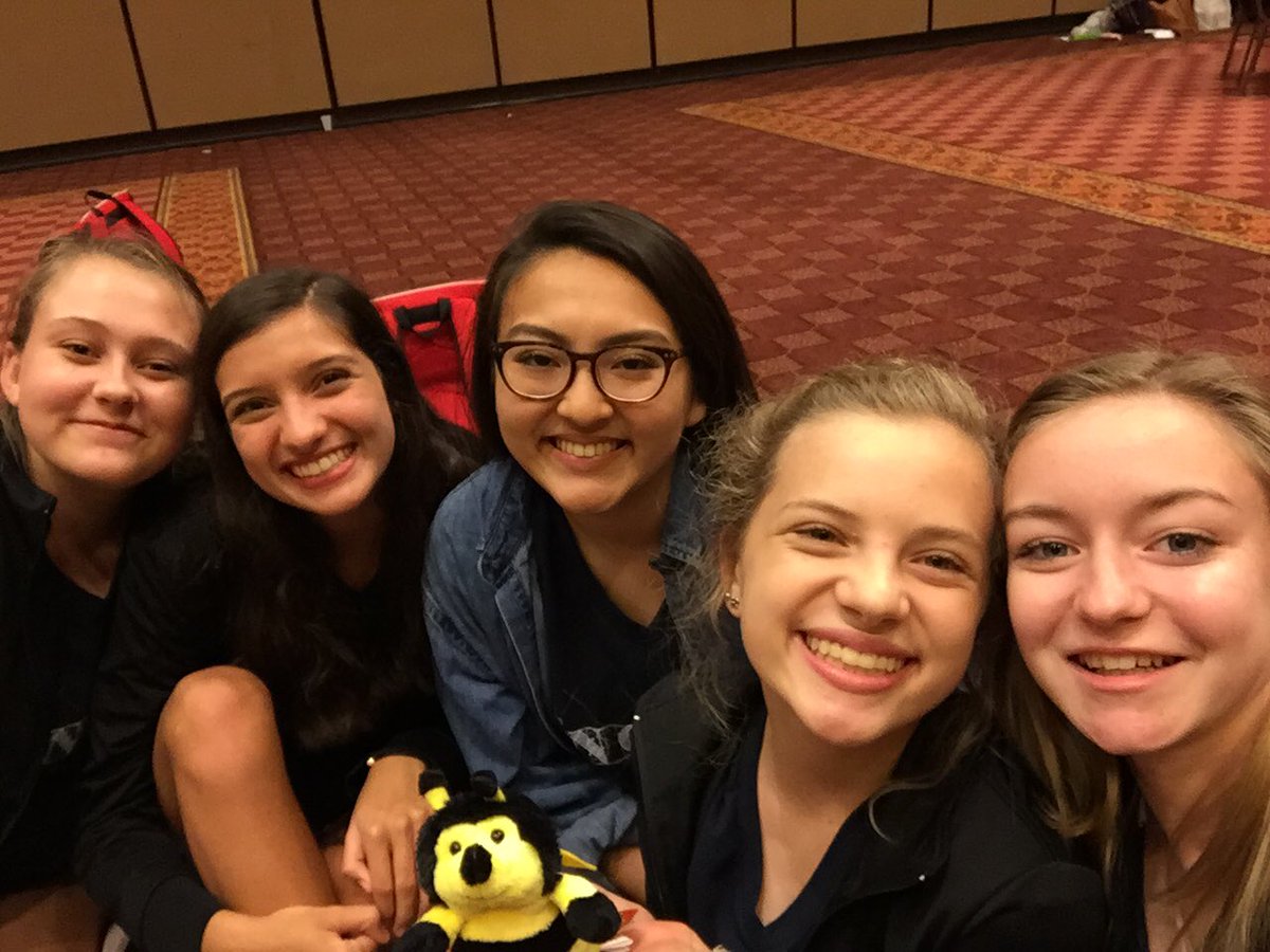 Meet Burt the Celebri-bee!! 🐝#ECPOfficerCamp2017 #ECPHammertime