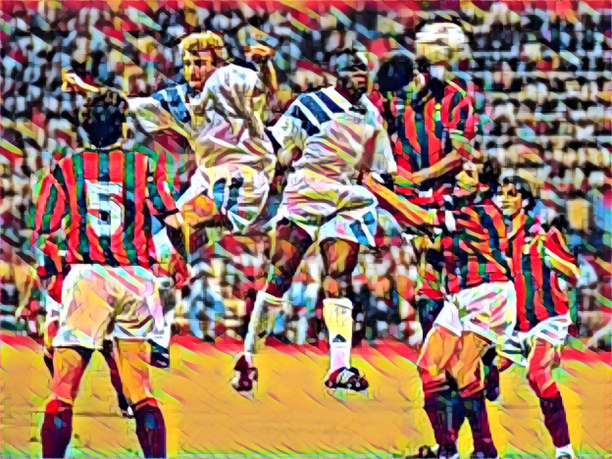 OManiaque's tweet photo. GOOOOOOAAAAAALLLLL!!!
⚽️ Basile Boli
👟 Abedi Pelé
#OMMAC
1️⃣-0️⃣
Corner d'Abedi et coup de boule de Basile. https://t.co/ig8Y4tsTI7