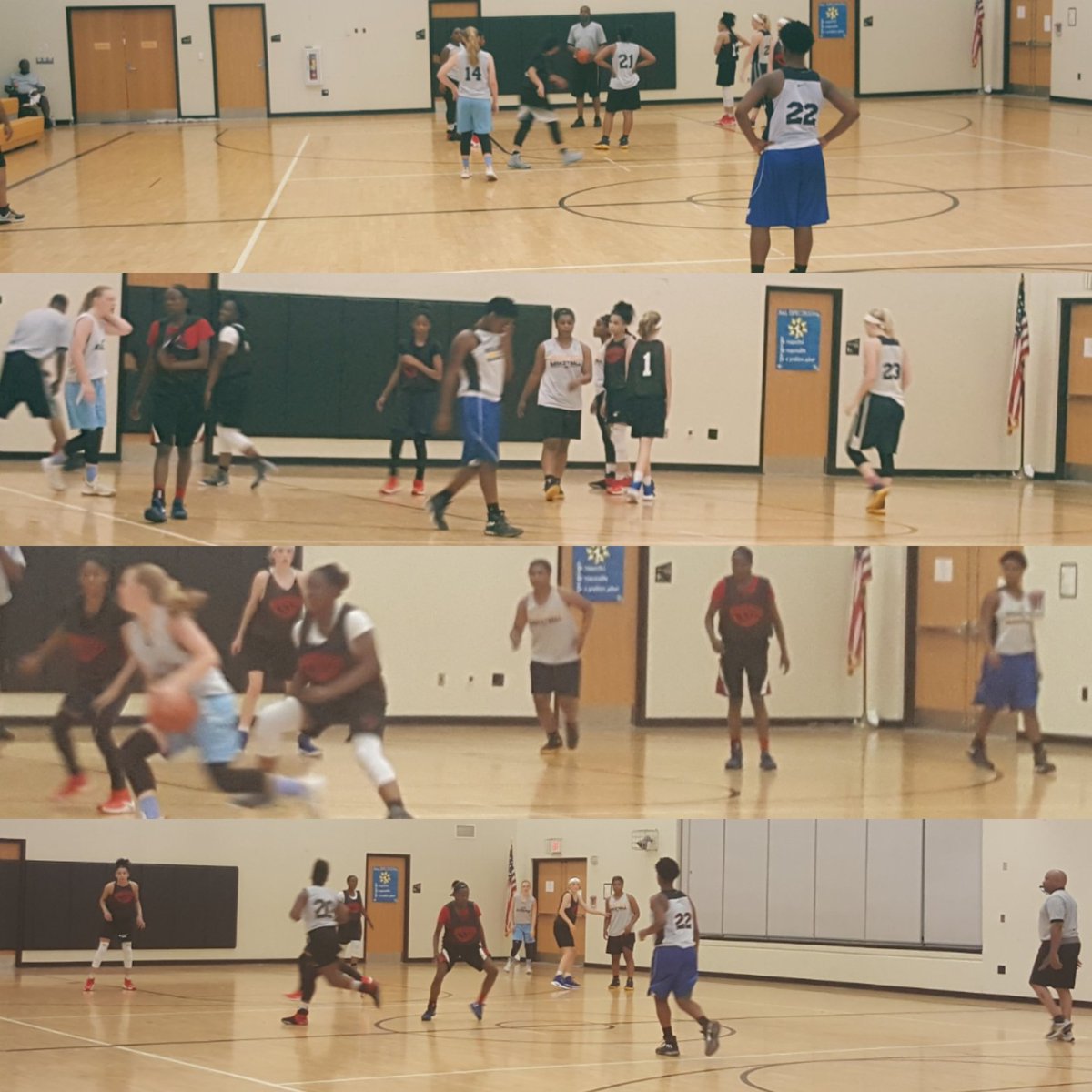 PhenomWBB's tweet photo. WALNUT Hills vs. St. Joes, IL #Super65 in the summer getting better. @sportzkelz @Str8OuttaOhioGH @seankelly_darks @patoshajeffery https://t.co/2UcOlHtgun