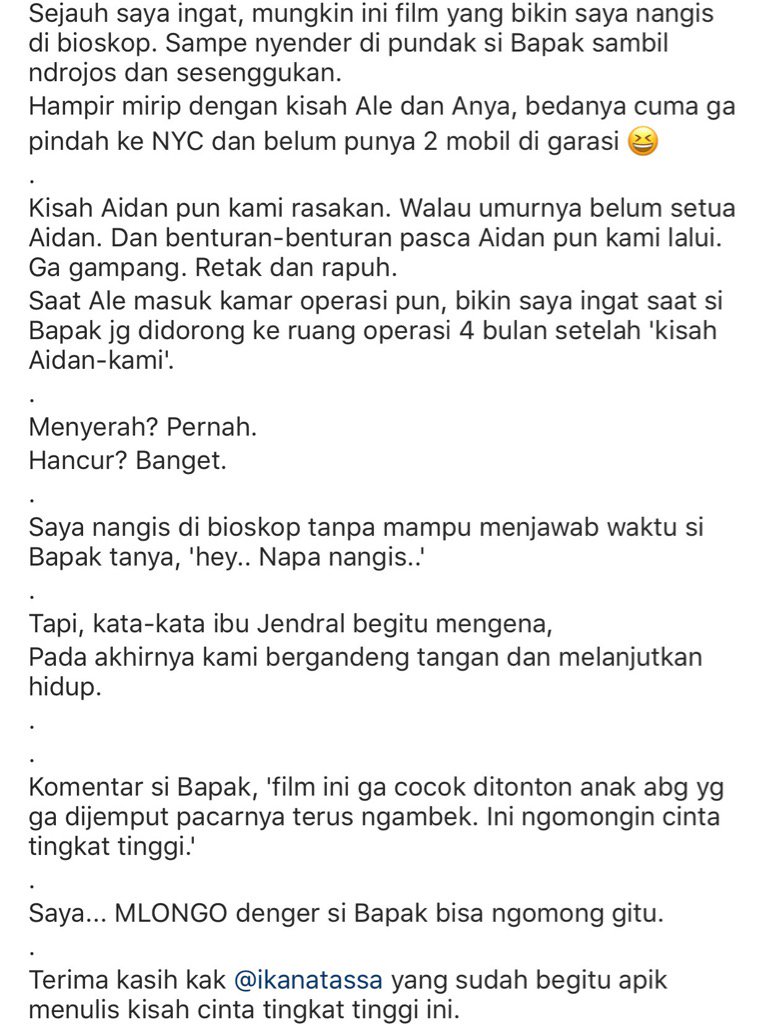 Dwita Rahmawati On Twitter Aku Baca Review Ini Aja Nangis Kak