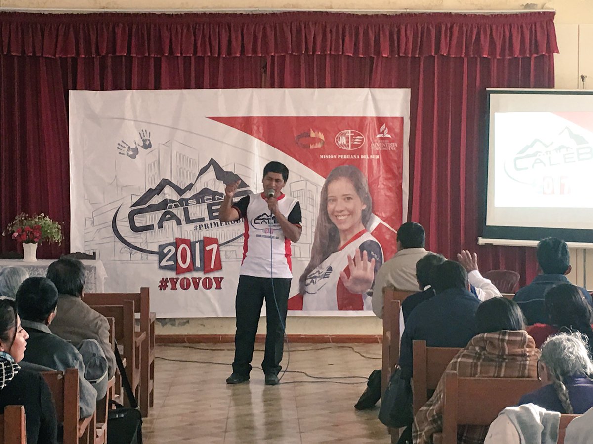 AdventistaAPSur's tweet photo. En @AdventistasMPS ya se vive #Laprevia del proyecto #Caleb2017 en #Chivay 150 voluntarios para servir a la comunidad @PrAndyEsqueche https://t.co/aXD9Nx5QfH