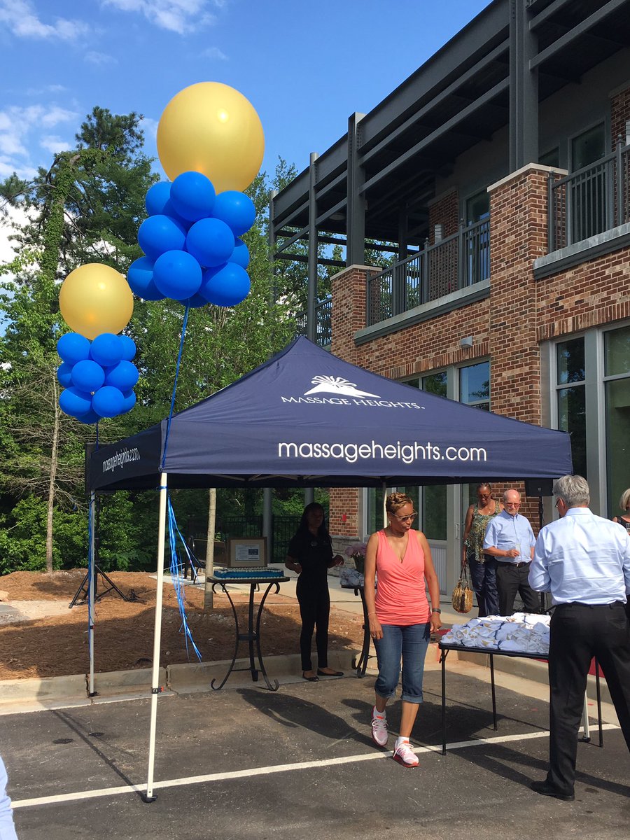 ryoungDeKalb's tweet photo. @massageheights in Decatur is now open, come visit.  Ribbon Cutting tonight from 6-8.  Come visit and get relaxed. @dekalbchamber https://t.co/W0Xqyojeaq
