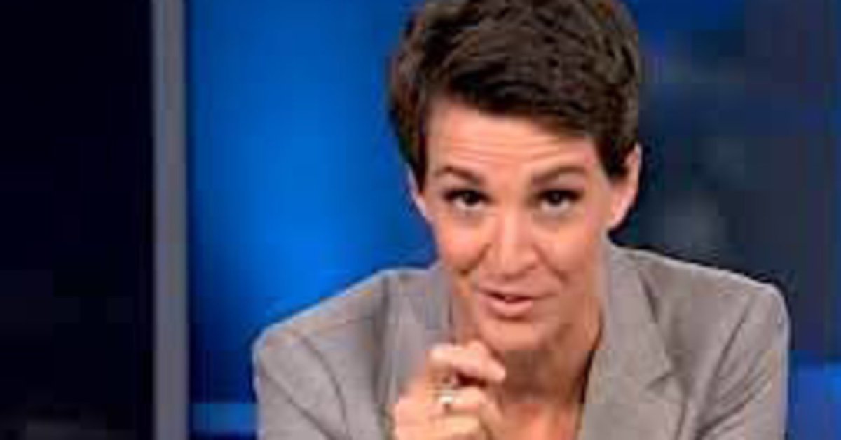 HuffPostPol's tweet photo. Rachel Maddow: It seems "clear" Trump is now under investigation https://t.co/k6glOYBXHS https://t.co/wHw0iwyXC2
