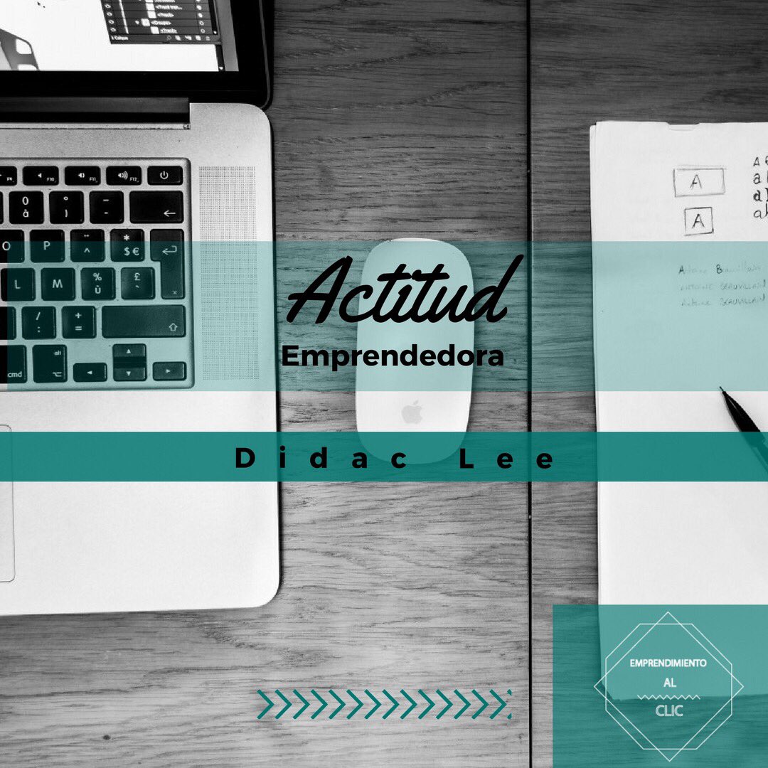 Emprendo_alclic's tweet photo. @DidacLee un emprendedor por vocación y profesión, nos brinda tres herramientas claves para construir una actitud emprendedora. https://t.co/3LCPXUw2sx