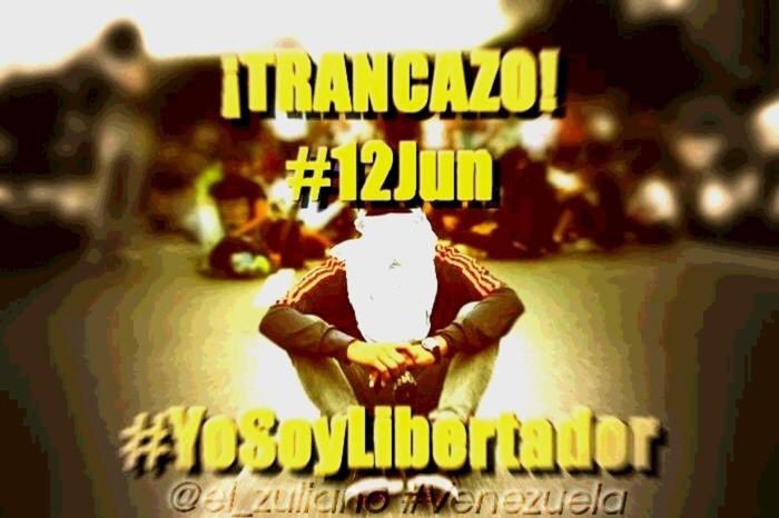 UrbeResiste's tweet photo. #Trancazo12J #YoSoyLibertador,  este lunes 12jum en honor a Neomar https://t.co/skS5AV9kXN