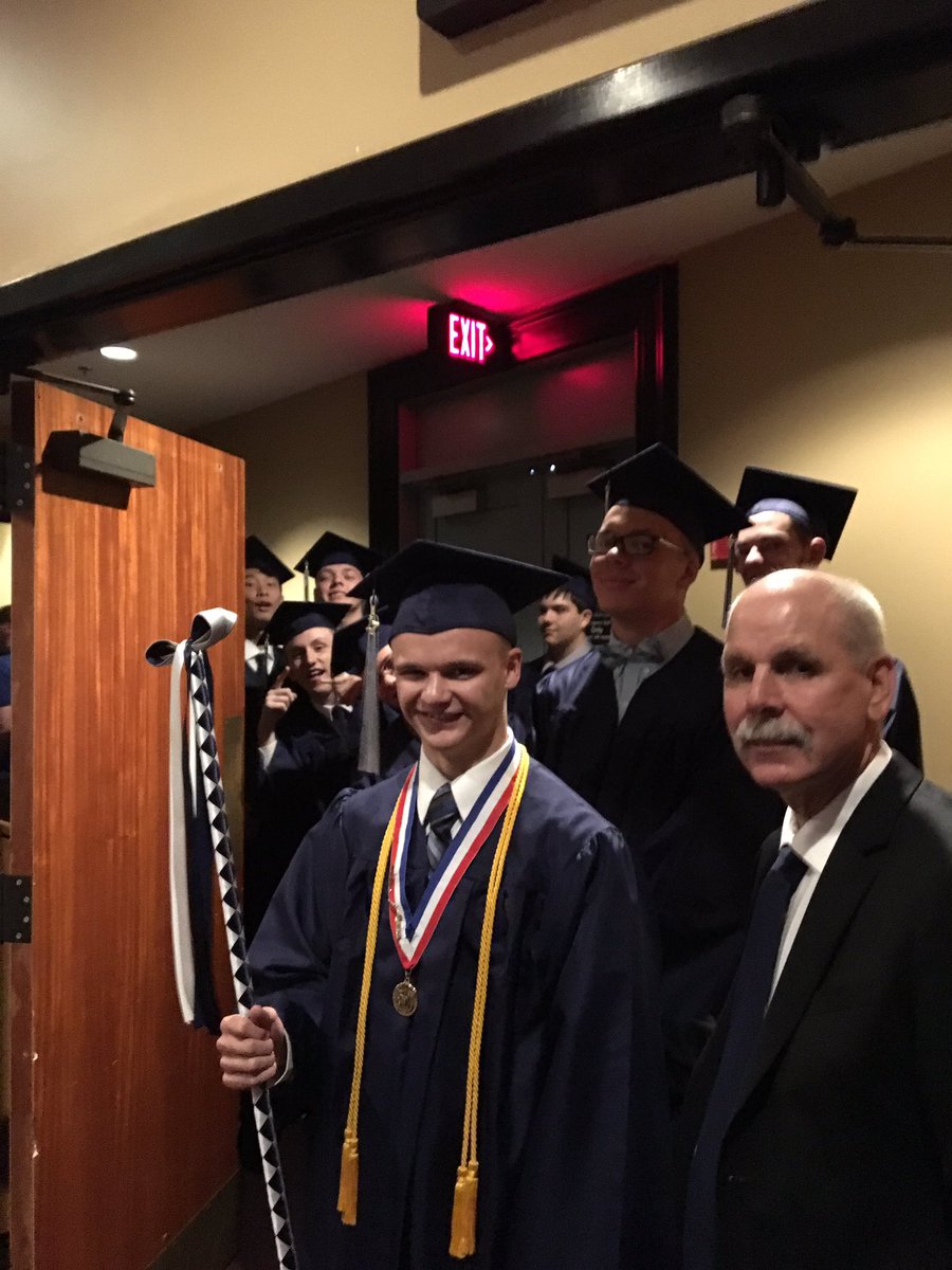 WestbrookSuper's tweet photo. Graduation is about to begin! So proud of our seniors! https://t.co/YO4nLig984
