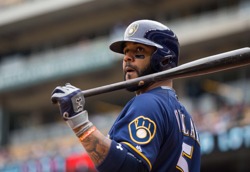 mlbtraderumors's tweet photo. Brewers Place Jonathan Villar On DL, Promote Lewis Brinson https://t.co/we6YLV8u3a https://t.co/OXIFaueRTG