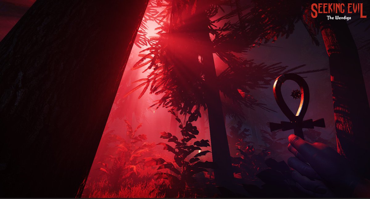 CastorEdward's tweet photo. Deep in the cursed forests you're being haunted by a bloodthirsty predator
#SeekingEvil #Wendigo
https://t.co/UHy1A29tEb
#IndieGame #Horror https://t.co/Goxz2GQGmE