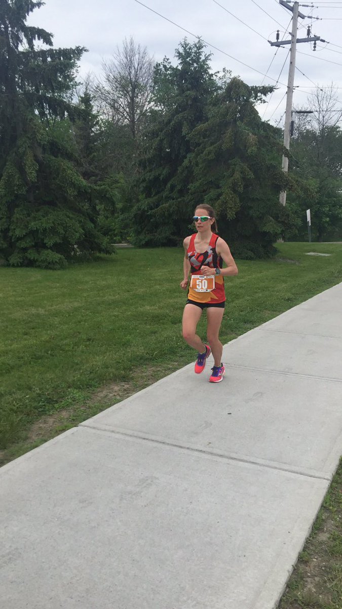3rd female runner coming in! <a href="/K2JFitness/">K2J Fitness</a> way to go!!