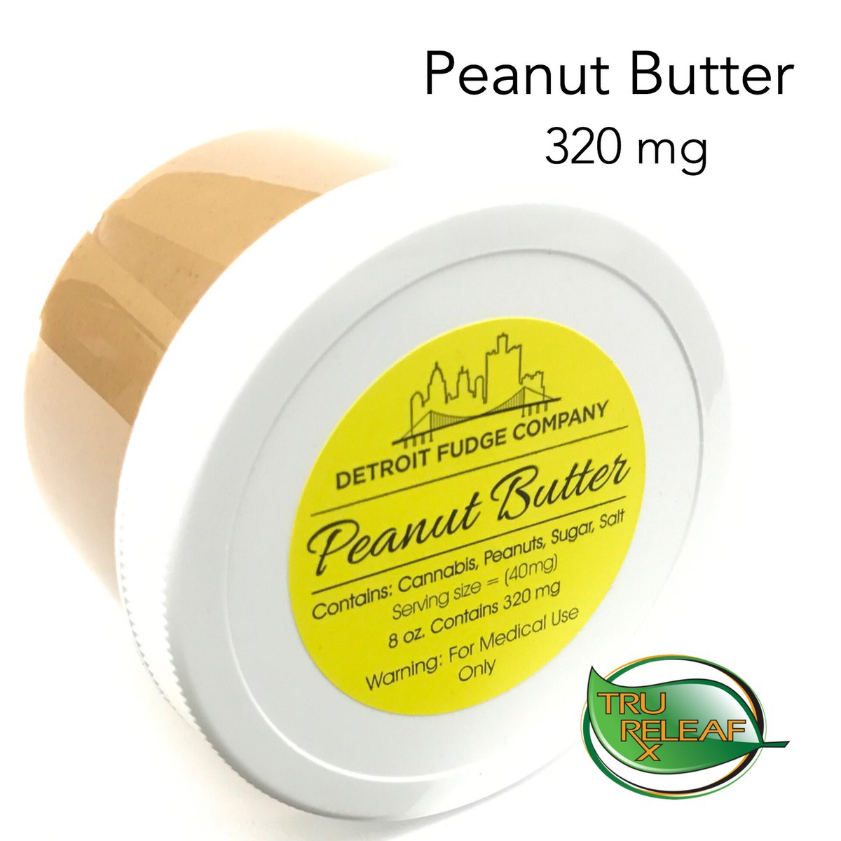 TruReleaf's tweet photo. #detroitfudgecompany #peanutbutter #freshdrop #320mg 😋 #trureleaf #Lansing https://t.co/cXSaQqCbGm