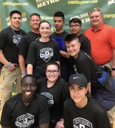 DCDoubt's tweet image. Our @SLCPD_explorers are tearin' it up at the #ExCon2017 Competition today! One more event to go. 👊🏼