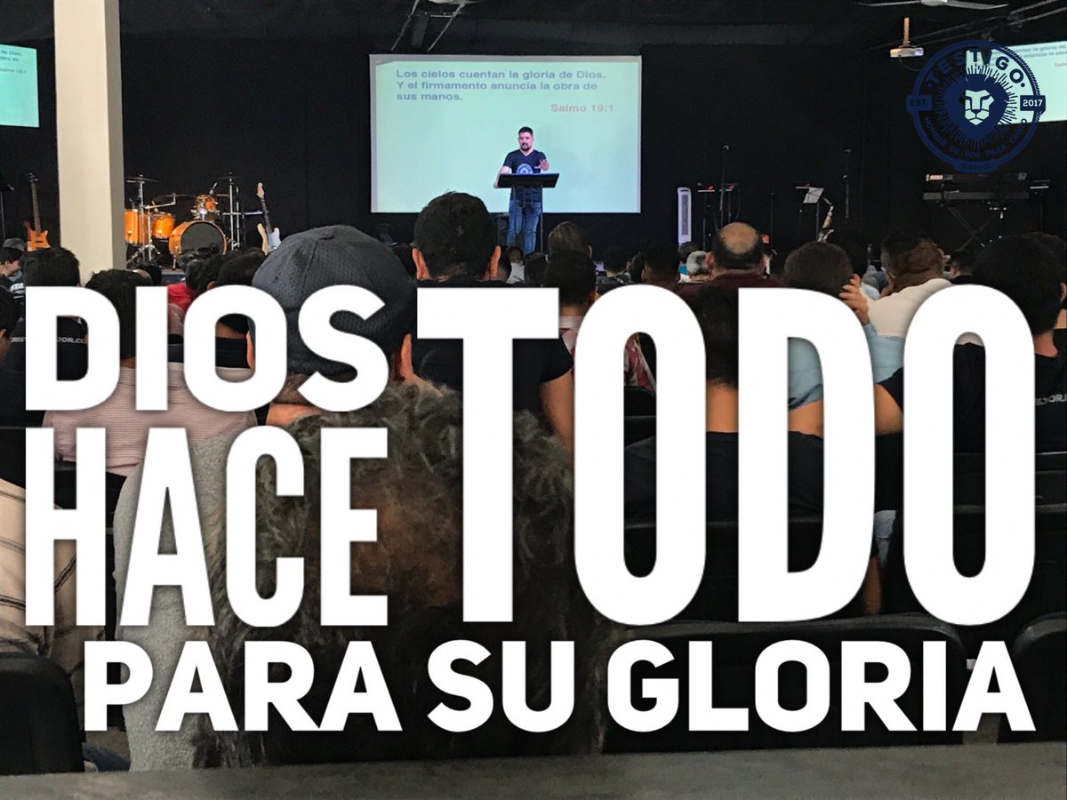 pastorreskike's tweet photo. Dios hace #TODO para Su gloria.
#Testigo17 @kapo31 @HorizonteQ https://t.co/oW1nfovRQv