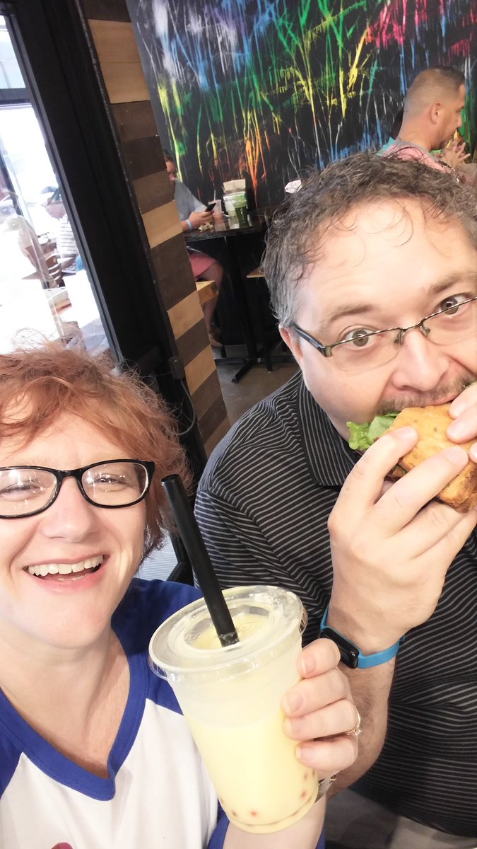 Amanthon's tweet photo. Bay City City Matket! Great date day for us! @camcshs https://t.co/qkMrQlsg9z