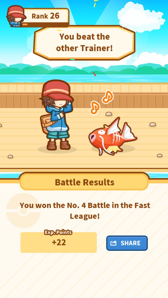 Broken_Soul4's tweet photo. Take that!
My precious Magiyop
jumped 61.64 m and won! #Magikarp https://t.co/O4rjJk4N7A https://t.co/78WhaChX75