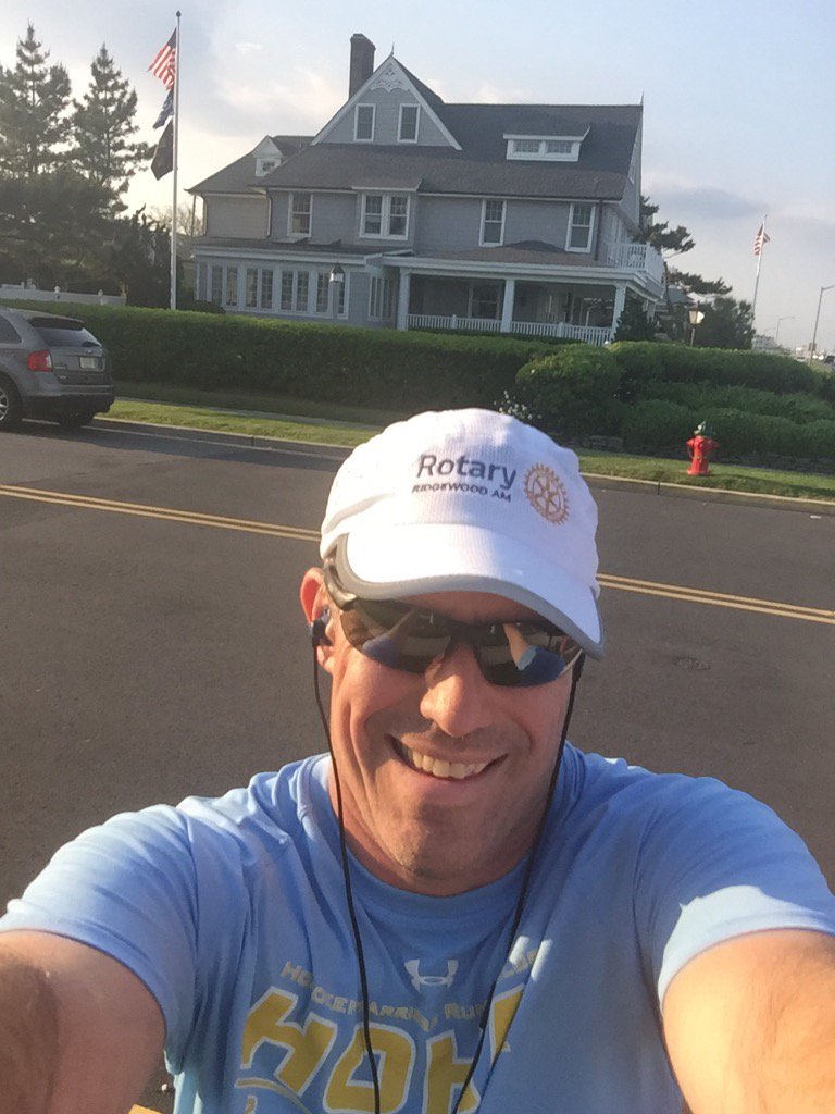RidgewoodRotary's tweet photo. Running to change the world @PartyWPurpose https://t.co/Qm2feJ2EhA