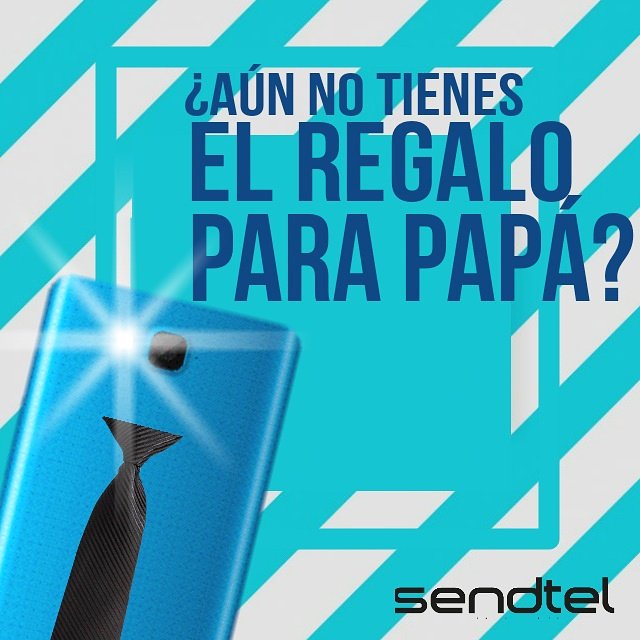 Sendtel's tweet image. ¡Un #Sendtel es el mejor regalo!, adquiere nuestros #Smartphones en tiendas #Claro y #Tigo #Colombia
 
Sorprende a Papá en su día.