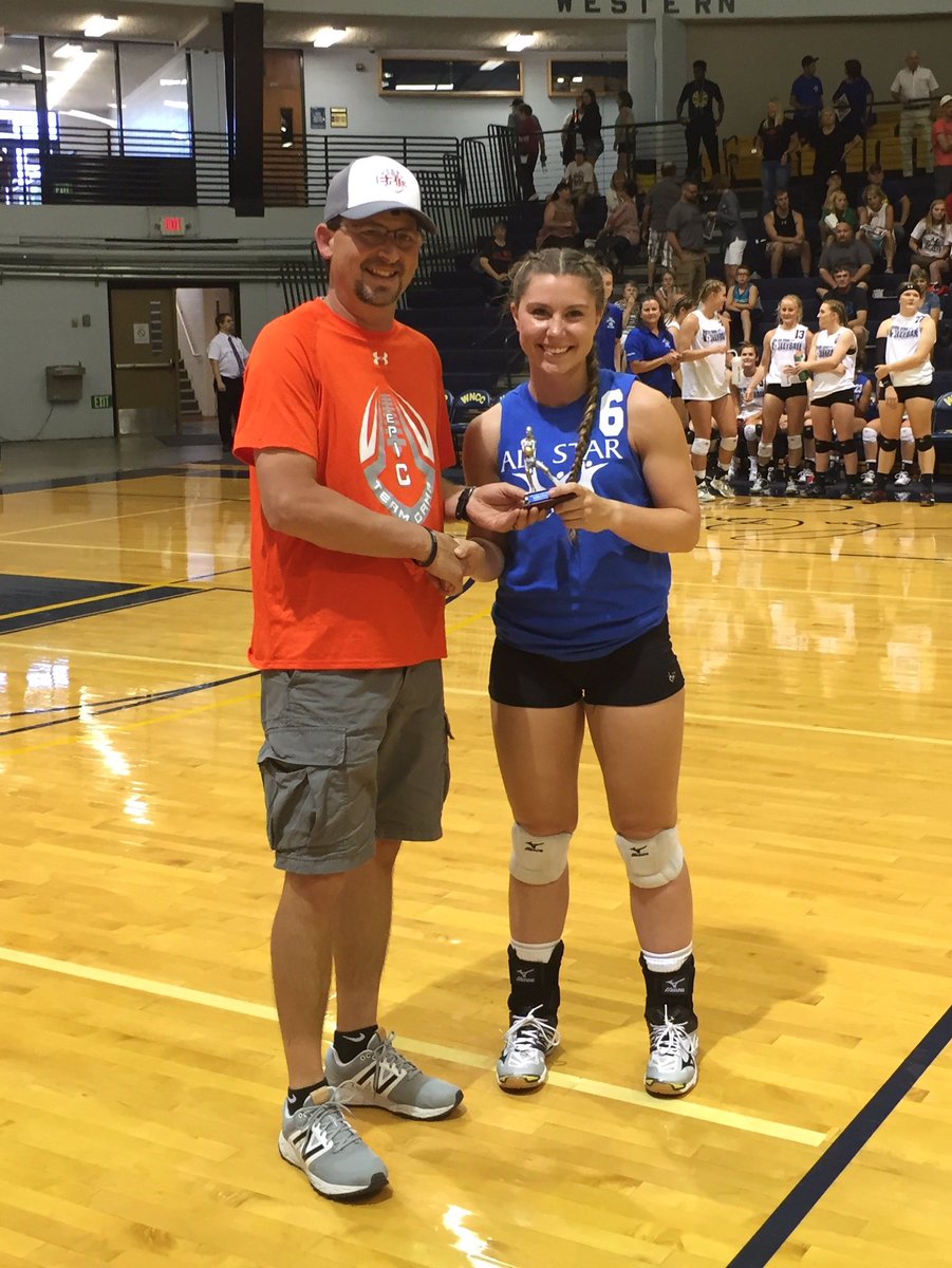 epicteamcamps's tweet photo. Congrats Savannah Weverka! East Team Sportsmanship Award! South Loup Bobcats are proud of you!!👍👏😇🏐🏐 @WestNebAllStars https://t.co/k7E39UPjc5