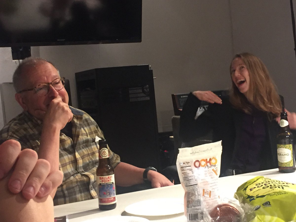 UCISound's tweet photo. Broadway Sound Designer Tony Meola served as the guest critic for Andrea Allmond’s thesis production! https://t.co/CYK6eStBkH
