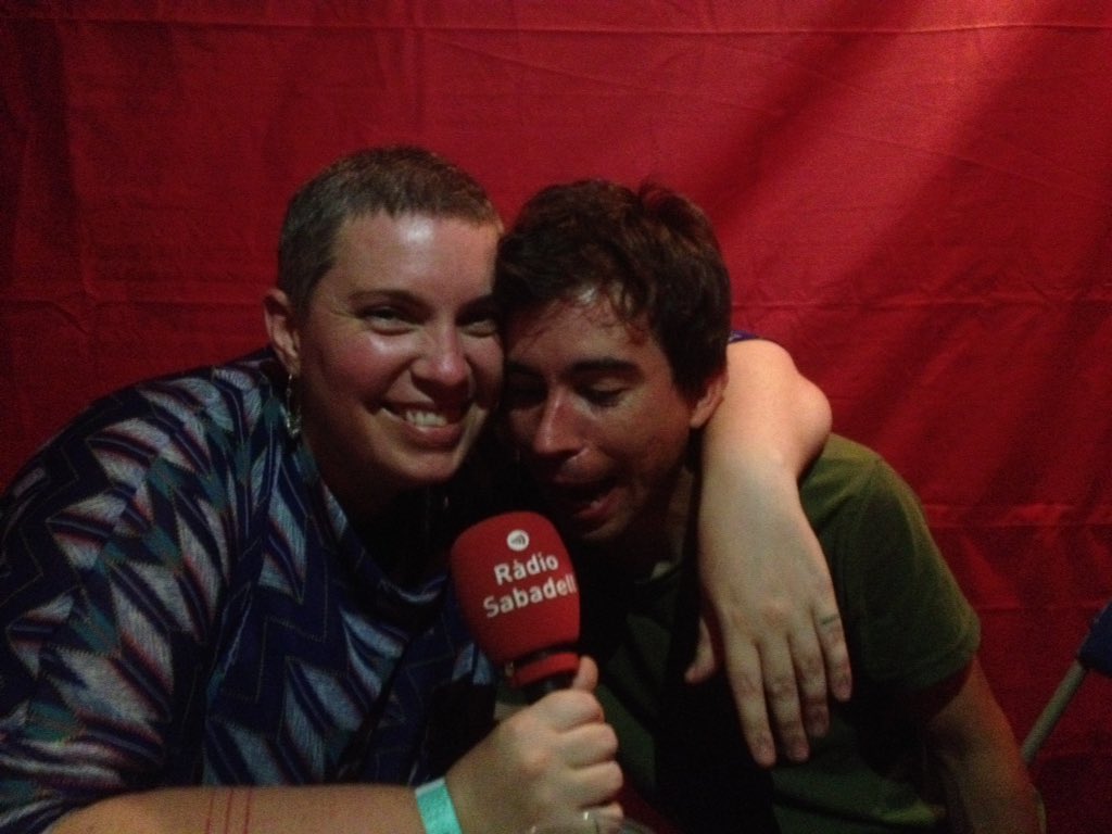 RadioSabadell's tweet photo. Louise Samson @animic_twitt "Quan el públic està amb mi, no es pot comparar, és el millor orgasme del món" #embassat17 https://t.co/54Z4XGkrGX