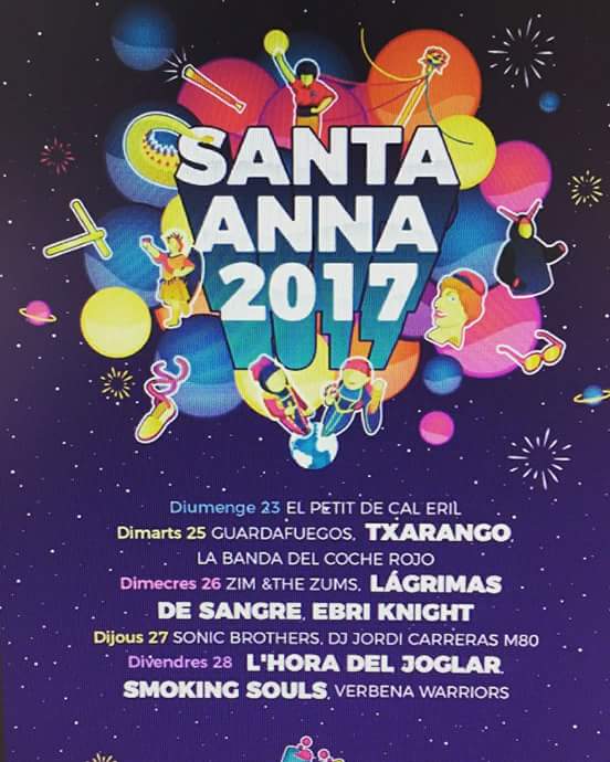 fmelvendrell's tweet photo. Ja ho tenim aquí: les nits de Santa Anna 2017!!!!

#femlagrossa #santaanna2017  #administradors https://t.co/lrdkIPr2HH