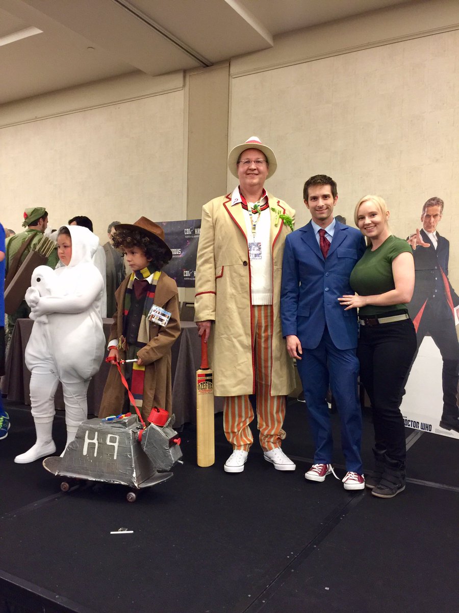 Have_Geek's tweet photo. Costume contest winners @ConKasterborous today. #ConK2017 #cosplay #ConKasterborous https://t.co/79n66ostOc