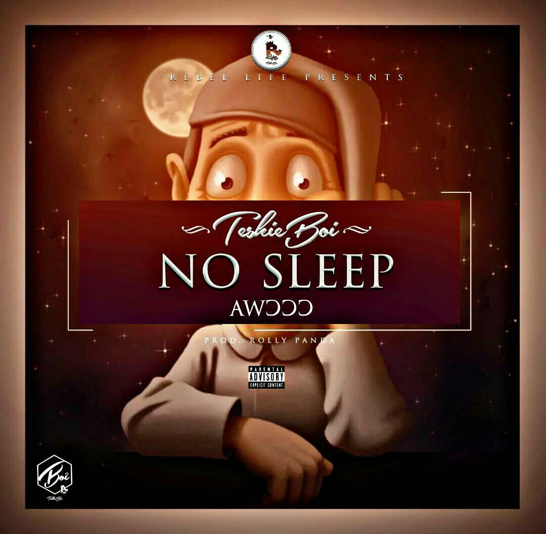 theTeshieBoi's tweet photo. Dropping Another #WorldBanger Tomorrow #WATCHOUT 
#TeshieBoi - No Sleep "Aw)))" Prod. By @rollypanda_gh @MsNaa https://t.co/VajXFhJU8L