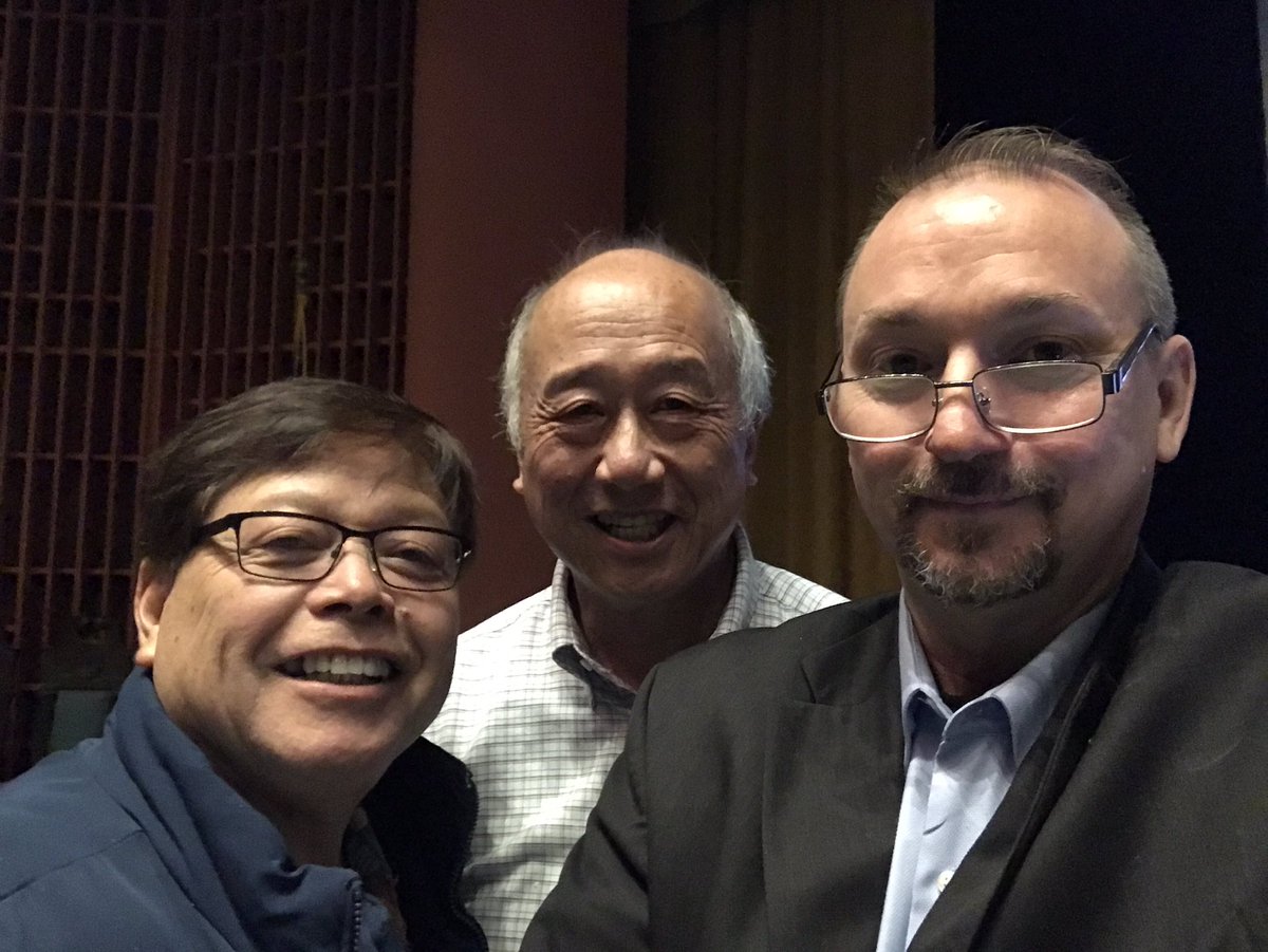 SempervirensSF's tweet image. With Bro Ray Santos and PGM Frank Loui during the 2017 Annual Symposium: The Moscow Archives at the  San Francisco Scottish Rite.