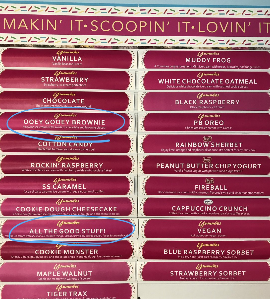yummiesicecream's tweet photo. Flavor update! https://t.co/ZOX2XnMvSe