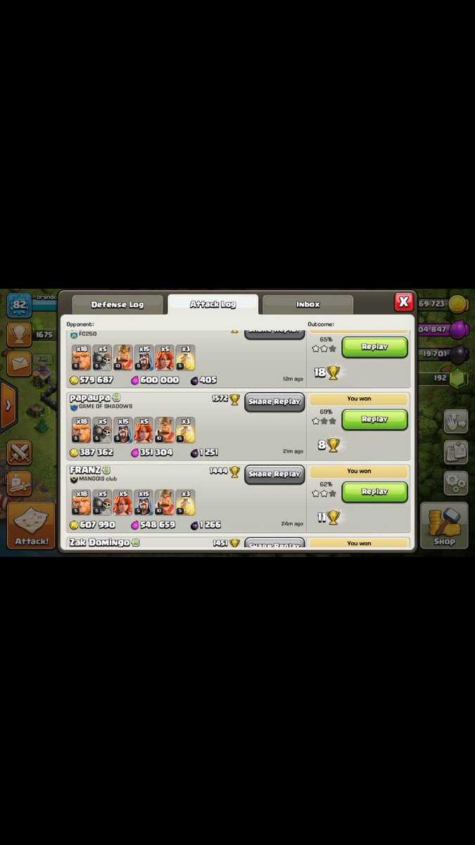 DRobbo_'s tweet photo. Proof that @_Bj1999 gems Clash Of Clans! #exposed https://t.co/to9iorIoRh