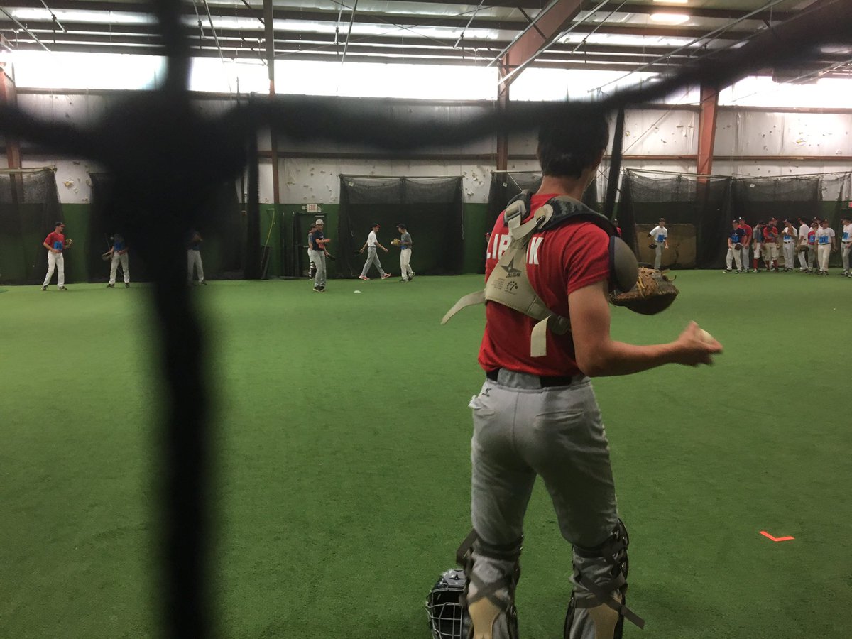 CBCBaseballClub's tweet photo. Day 1 @CBCBaseballClub is a wrap! #springtraining2017 https://t.co/RNcqabUvYQ