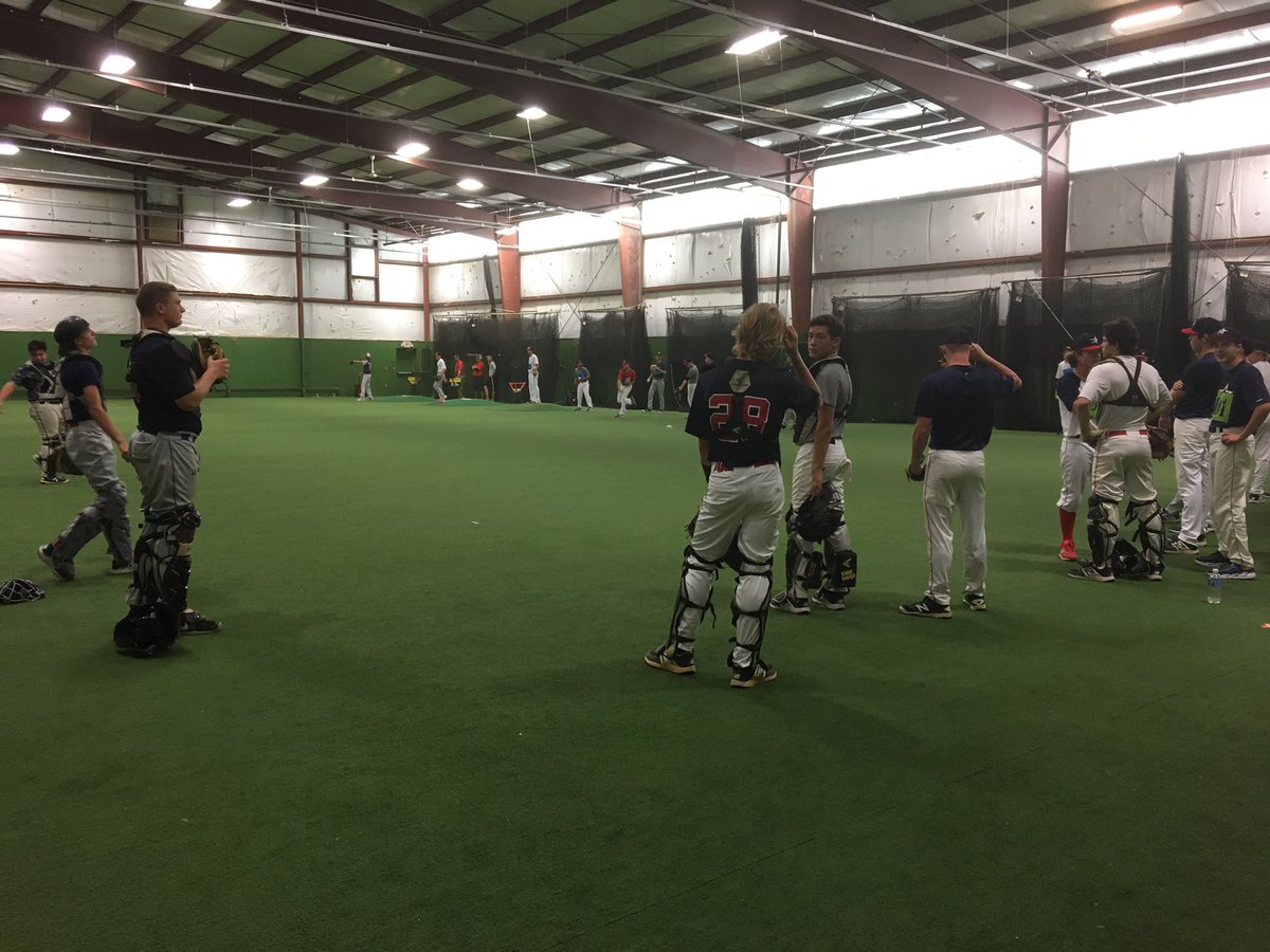 CBCBaseballClub's tweet photo. Day 1 @CBCBaseballClub is a wrap! #springtraining2017 https://t.co/RNcqabUvYQ