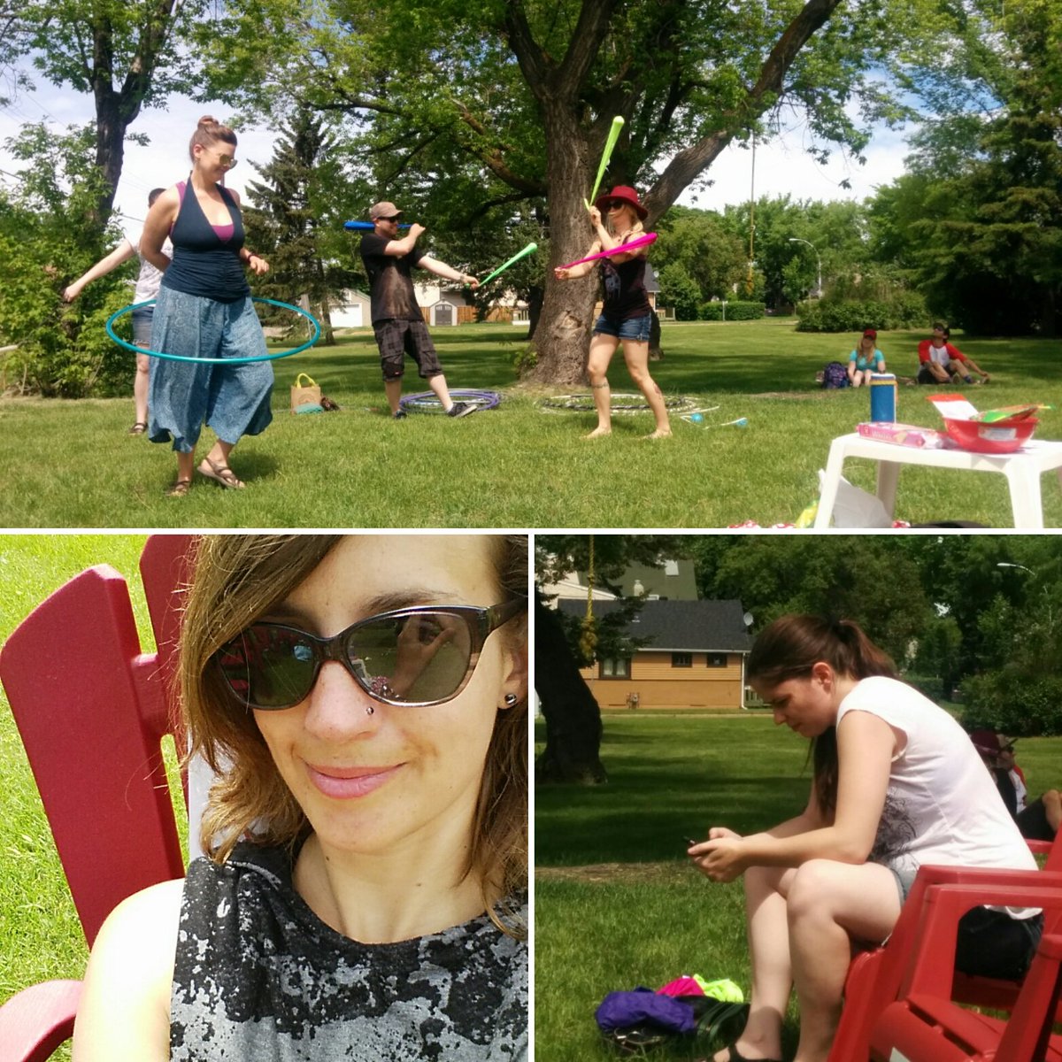 #100in1DayYEG in full swing @ James Kidney Park #RedChairAve