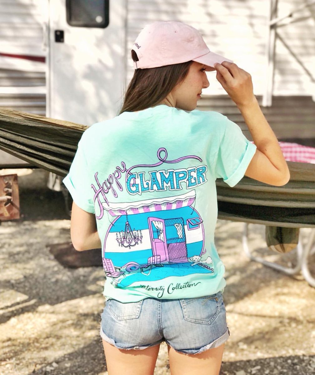 We'd rather be glamping right about now ⛺️ #fraternitycollection