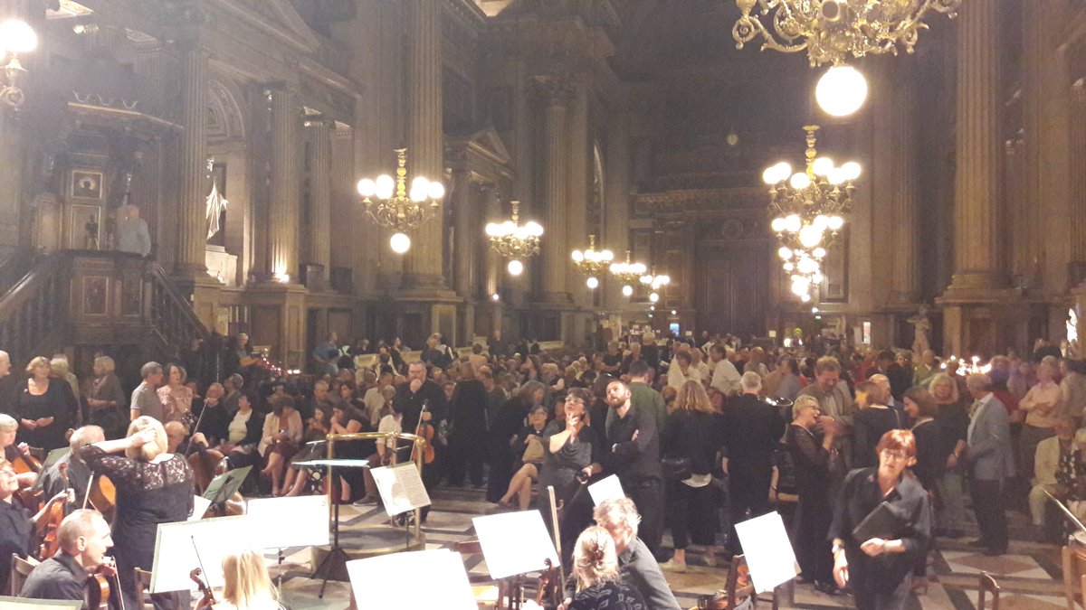 derbybachchoir's tweet photo. Capacity audience again at La Madeleine #Paris #VerdiTour @NottmSymphony @Equitytours https://t.co/H0ospw0JLN
