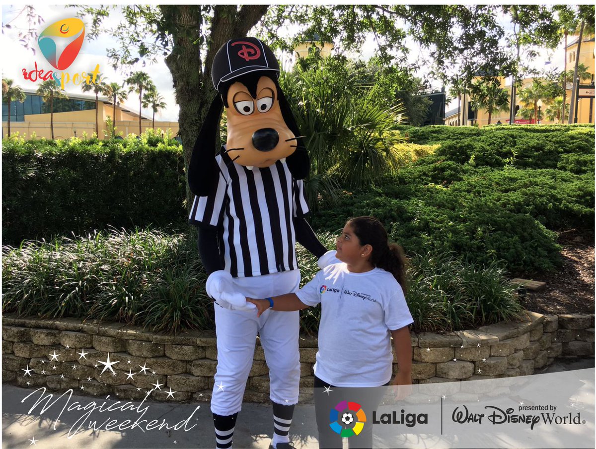 IdeaSportSoccer's tweet photo. We hope you're having a wonderful magical day hand in hand with #DisneyWorld, #LaLiga and #IdeaSportfc.

#WeLoveSoccer #Soccer #Football https://t.co/nkKjBpa0TZ