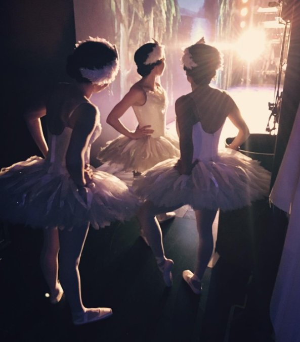 AnastasiaBway's tweet photo. "Dancing bears, painted wings..." Our #ballerinas wait to make their #grandentrance! #ShowBizSaturday #AnastasiaMusical #Repost https://t.co/lr46cXi3mb