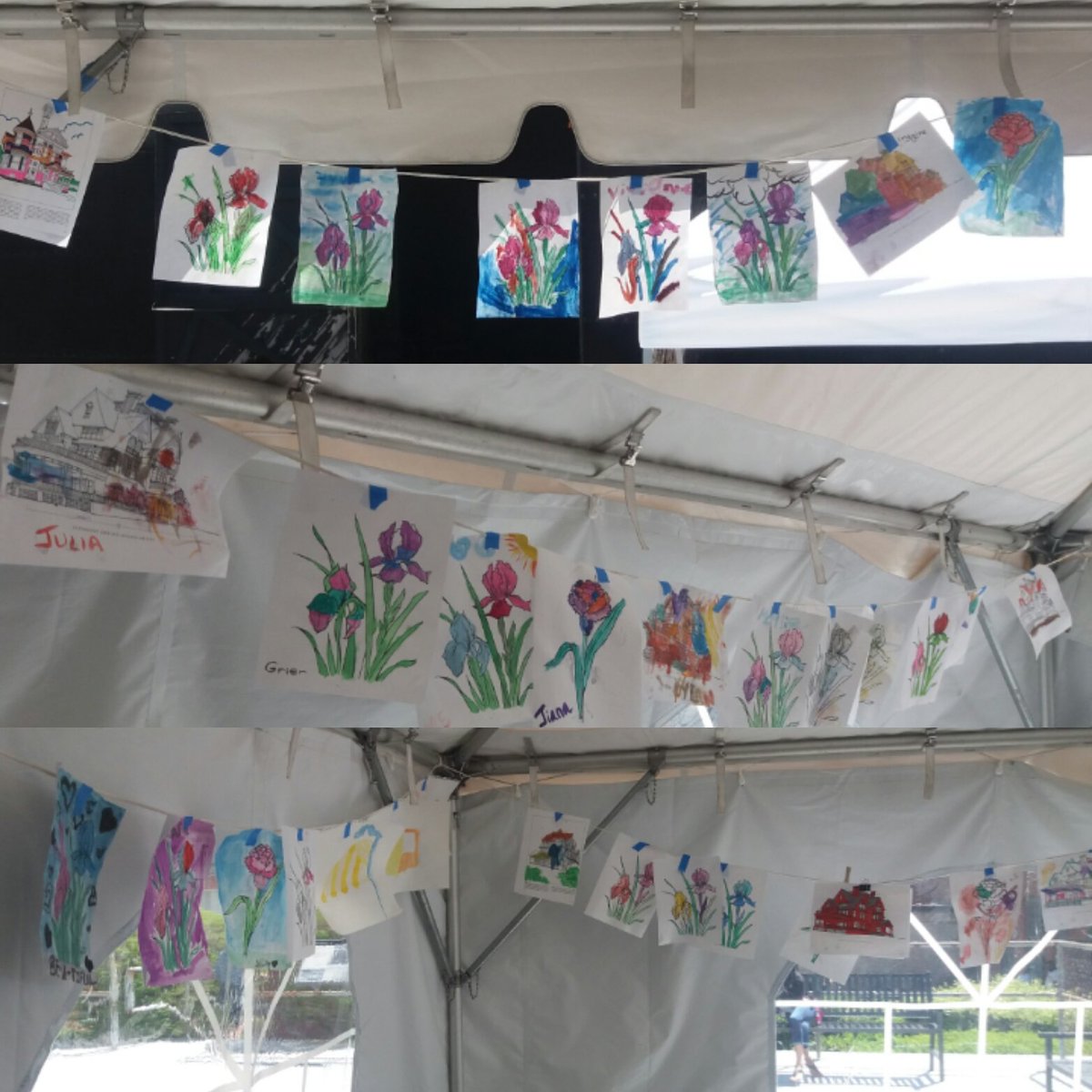 ThomasEdisonNHP's tweet photo. Some of the work of our amazing artists here at #artinthepark #thomasedisonnhp #edisonday #findyourpark #WestOrangeNJ street fair https://t.co/sOppB7CuZ4