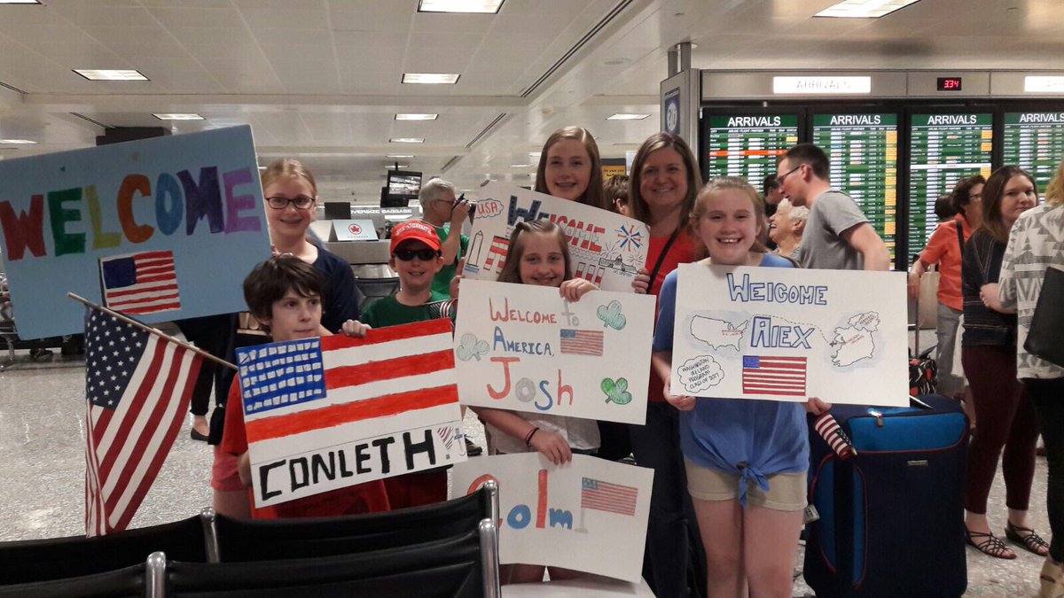 WIPLive's tweet photo. #WIP17 has arrived, welcomed by our amazing host families. For some it is the 17th year they are opening their homes to WIP students! https://t.co/cfBSPjP3EG