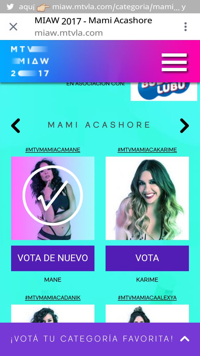 marco_crizo's tweet photo. @Mane_AcaShore #MTVMAMIACAMANE  #PREMIOSMTVMIAW https://t.co/UxSDK5DWnF