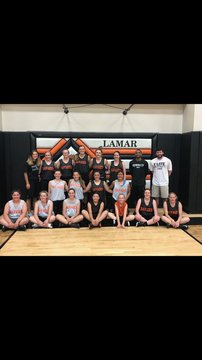 Coach_Dunn's tweet photo. Had a great camp with the girls from Lamar High school in Colorado. The 3A state champs brought energy and effort all week! #TeamMEB https://t.co/Fvcfx7ek7S