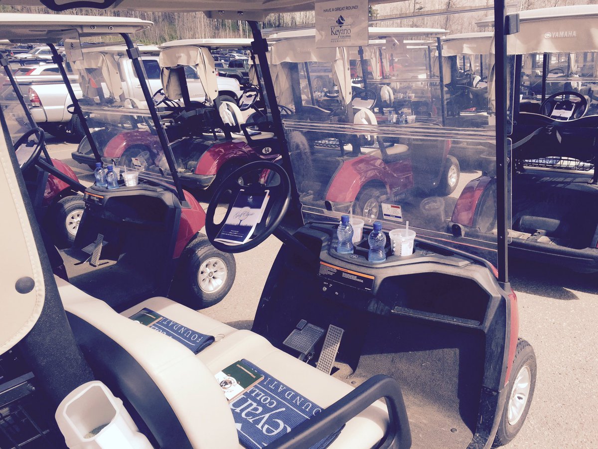 Busy day on the course today! Jr camp and the <a href="/Keyano_Fdn/">Keyano College Fdn</a> Golf Classic is on its way! Beautiful day for golf.