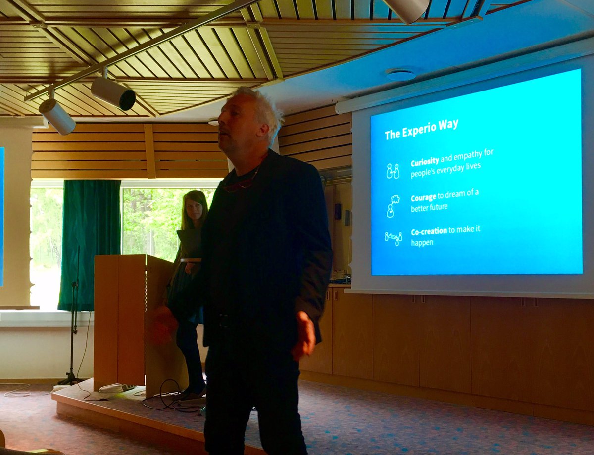 Amb_Dr_Sang's tweet photo. Very good presentation of how #ServiceDesign creates #Sustainable #HealthCareServices at #ExperioLab #Karlstad #Varmland #Sweden. https://t.co/Sv8gS4fYB6