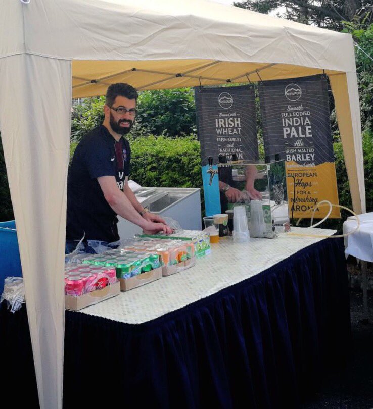 torcbrewing's tweet photo. Chef @cdbil is looking after the bikers at @Riversidekerry Killarney with burgers and local beer https://t.co/TfoypNKC8I