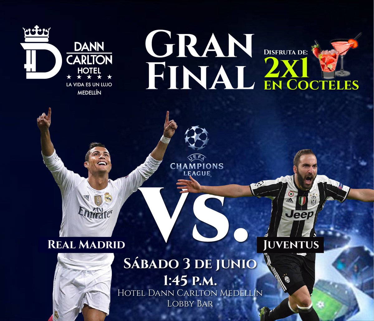 ¡Te esperamos en nuestro Lobby Bar! #ChampionsLeague