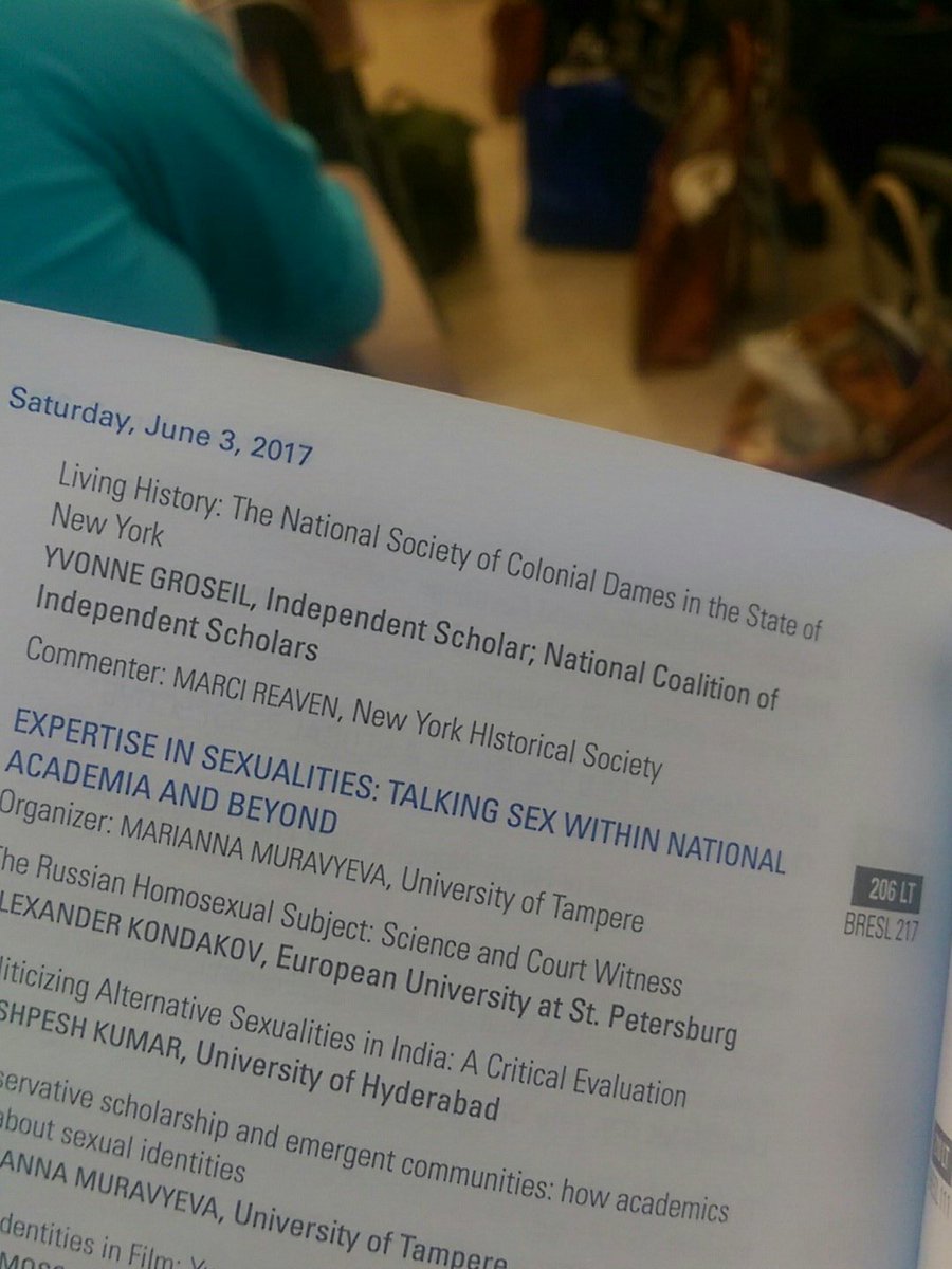 lucyajmmoore's tweet photo. Fabulous papers in #205p #berks2017 inclusion/exclusion so complex with curation from historic sites & how curatorial practices be feminist? https://t.co/EXcy8elOfF